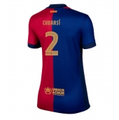 Barcelona Pau Cubarsi #2 Thuis tenue Dames 2024-25 Korte Mouwen