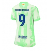 Barcelona Robert Lewandowski #9 Derde tenue Dames 2024-25 Korte Mouwen