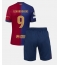 Barcelona Robert Lewandowski #9 Thuis tenue Kids 2024-25 Korte Mouwen (+ broek)