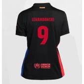 Barcelona Robert Lewandowski #9 Uit tenue Dames 2024-25 Korte Mouwen