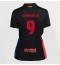 Barcelona Robert Lewandowski #9 Uit tenue Dames 2024-25 Korte Mouwen