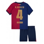 Barcelona Ronald Araujo #4 Thuis tenue Kids 2024-25 Korte Mouwen (+ broek)