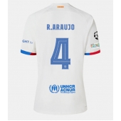 Barcelona Ronald Araujo #4 Uit tenue 2023-24 Korte Mouwen