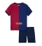 Barcelona Thuis tenue Kids 2024-25 Korte Mouwen (+ broek)