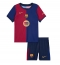 Barcelona Thuis tenue Kids 2024-25 Korte Mouwen (+ broek)