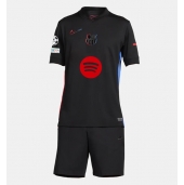 Barcelona Uit tenue Kids 2024-25 Korte Mouwen (+ broek)