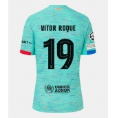 Barcelona Vitor Roque #19 Derde tenue 2023-24 Korte Mouwen