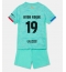 Barcelona Vitor Roque #19 Derde tenue Kids 2023-24 Korte Mouwen (+ broek)