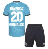 Bayer Leverkusen Alejandro Grimaldo #20 Derde tenue Kids 2023-24 Korte Mouwen (+ broek)