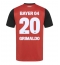 Bayer Leverkusen Alejandro Grimaldo #20 Thuis tenue 2024-25 Korte Mouwen