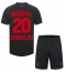 Bayer Leverkusen Alejandro Grimaldo #20 Thuis tenue Kids 2023-24 Korte Mouwen (+ broek)