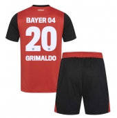 Bayer Leverkusen Alejandro Grimaldo #20 Thuis tenue Kids 2024-25 Korte Mouwen (+ broek)