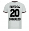 Bayer Leverkusen Alejandro Grimaldo #20 Uit tenue 2023-24 Korte Mouwen