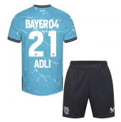 Bayer Leverkusen Amine Adli #21 Derde tenue Kids 2023-24 Korte Mouwen (+ broek)