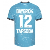 Bayer Leverkusen Edmond Tapsoba #12 Derde tenue 2023-24 Korte Mouwen