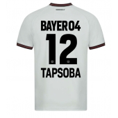 Bayer Leverkusen Edmond Tapsoba #12 Uit tenue 2023-24 Korte Mouwen