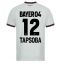 Bayer Leverkusen Edmond Tapsoba #12 Uit tenue 2023-24 Korte Mouwen