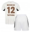 Bayer Leverkusen Edmond Tapsoba #12 Uit tenue Kids 2024-25 Korte Mouwen (+ broek)