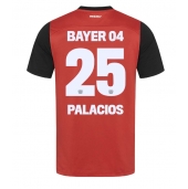 Bayer Leverkusen Exequiel Palacios #25 Thuis tenue 2024-25 Korte Mouwen