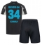 Bayer Leverkusen Granit Xhaka #34 Derde tenue Kids 2024-25 Korte Mouwen (+ broek)