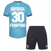 Bayer Leverkusen Jeremie Frimpong #30 Derde tenue Kids 2023-24 Korte Mouwen (+ broek)