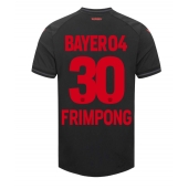 Bayer Leverkusen Jeremie Frimpong #30 Thuis tenue 2023-24 Korte Mouwen