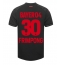 Bayer Leverkusen Jeremie Frimpong #30 Thuis tenue 2023-24 Korte Mouwen