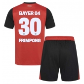 Bayer Leverkusen Jeremie Frimpong #30 Thuis tenue Kids 2024-25 Korte Mouwen (+ broek)