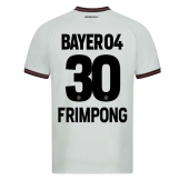 Bayer Leverkusen Jeremie Frimpong #30 Uit tenue 2023-24 Korte Mouwen