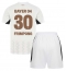 Bayer Leverkusen Jeremie Frimpong #30 Uit tenue Kids 2024-25 Korte Mouwen (+ broek)