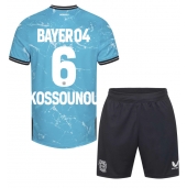 Bayer Leverkusen Odilon Kossounou #6 Derde tenue Kids 2023-24 Korte Mouwen (+ broek)