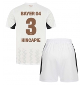 Bayer Leverkusen Piero Hincapie #3 Uit tenue Kids 2024-25 Korte Mouwen (+ broek)