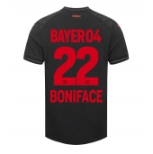 Bayer Leverkusen Victor Boniface #22 Thuis tenue 2023-24 Korte Mouwen