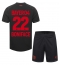 Bayer Leverkusen Victor Boniface #22 Thuis tenue Kids 2023-24 Korte Mouwen (+ broek)