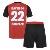 Bayer Leverkusen Victor Boniface #22 Thuis tenue Kids 2024-25 Korte Mouwen (+ broek)