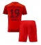 Bayern Munich Alphonso Davies #19 Thuis tenue Kids 2024-25 Korte Mouwen (+ broek)