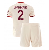 Bayern Munich Dayot Upamecano #2 Derde tenue Kids 2024-25 Korte Mouwen (+ broek)