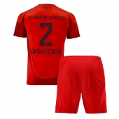 Bayern Munich Dayot Upamecano #2 Thuis tenue Kids 2024-25 Korte Mouwen (+ broek)