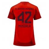 Bayern Munich Jamal Musiala #42 Thuis tenue Dames 2024-25 Korte Mouwen