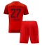 Bayern Munich Konrad Laimer #27 Thuis tenue Kids 2024-25 Korte Mouwen (+ broek)