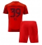 Bayern Munich Mathys Tel #39 Thuis tenue Kids 2024-25 Korte Mouwen (+ broek)