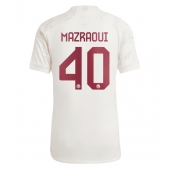 Bayern Munich Noussair Mazraoui #40 Derde tenue 2023-24 Korte Mouwen