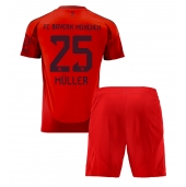 Bayern Munich Thomas Muller #25 Thuis tenue Kids 2024-25 Korte Mouwen (+ broek)