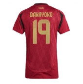 België Johan Bakayoko #19 Thuis tenue Dames EK 2024 Korte Mouwen