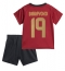 België Johan Bakayoko #19 Thuis tenue Kids EK 2024 Korte Mouwen (+ broek)