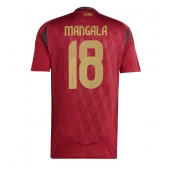 België Orel Mangala #18 Thuis tenue EK 2024 Korte Mouwen