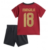 België Orel Mangala #18 Thuis tenue Kids EK 2024 Korte Mouwen (+ broek)