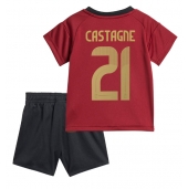 België Timothy Castagne #21 Thuis tenue Kids EK 2024 Korte Mouwen (+ broek)