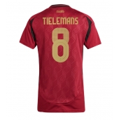 België Youri Tielemans #8 Thuis tenue Dames EK 2024 Korte Mouwen