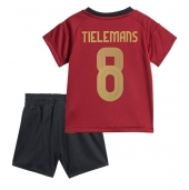 België Youri Tielemans #8 Thuis tenue Kids EK 2024 Korte Mouwen (+ broek)